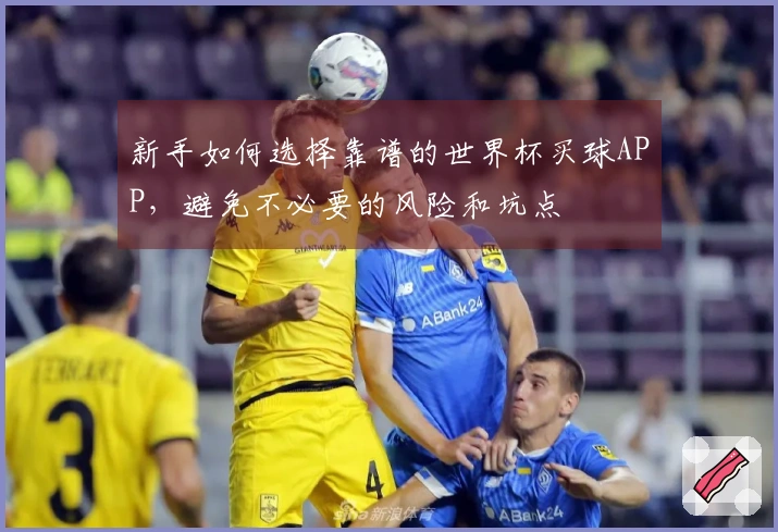 新手如何选择靠谱的世界杯买球APP，避免不必要的风险和坑点